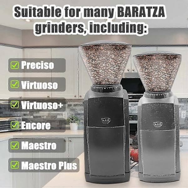 4 st. Packningar för Baratza Encore Kvarn, Silikon Kaffekvarn