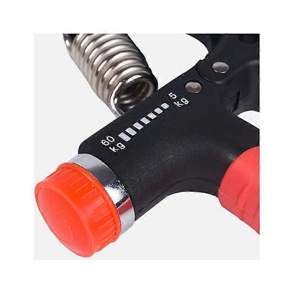 Handgrepp och Underarmsförstärkare Träningskit - 2-pack, Justerbart Handgrepp, Fingerövningsredskap, Fingersträckare, Träningsring och Stressboll (B