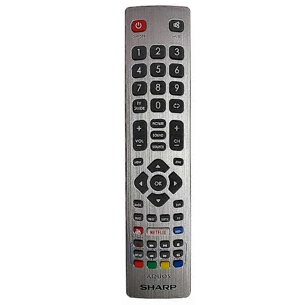 Ny Original SHW/RMC/0115 Fjärrkontroll För Sharp Aquos TV Netflix LC-40FG5342K