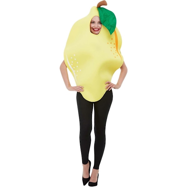 Smiffys Unisex Vuxen Citron Kostym Tabard