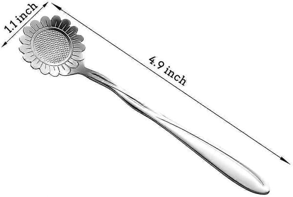 8 stk. blomsterske-sæt, genanvendelig teske i rustfrit stål