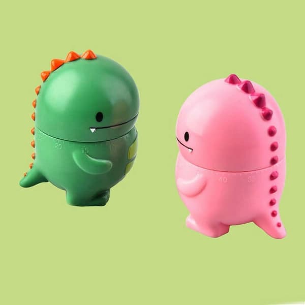 Søt Dinosaur Mekanisk Kjøkkentimer for Matlaging og Baking