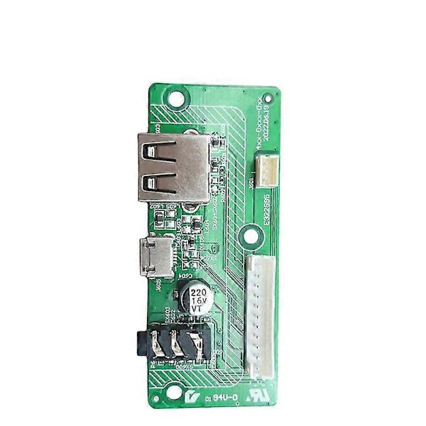 NY för CHARGE3 USB 2.0 Audio Jack Strömförsörjningskortkontakt för Charge 3 Högtalare Micro-USB Char
