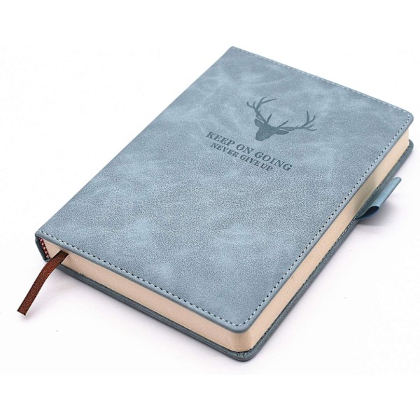 A5 Notebooks - 8.3\"×5.7\" - 360 Pages - Light Blue