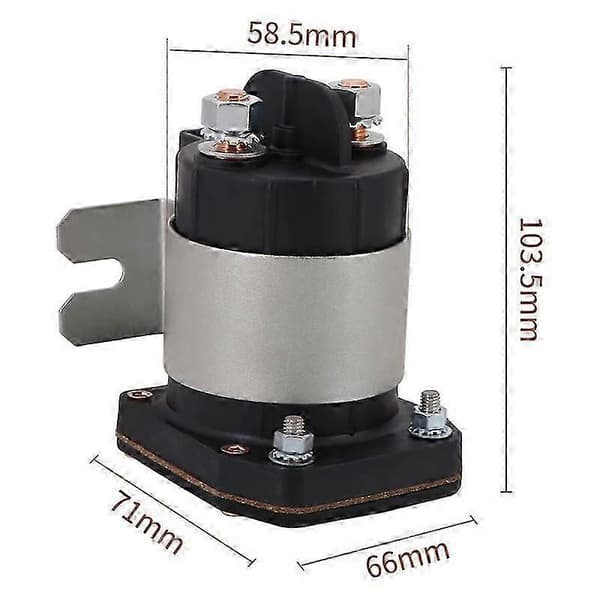 Solenoid 114-4811-020 48V terminal 200 Amp for elektrisk golfbil