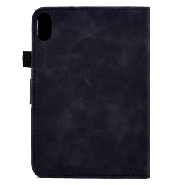 Til iPad 2025 / 2022 Præget Smil Flip Tablet Læder Smart Cover