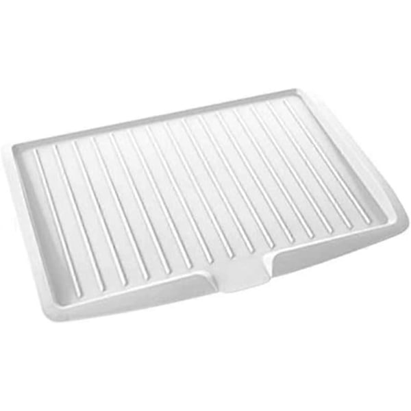 Diskmatta av Premiumkvalitet, Diskställ i Plast, Diskställ, Avrinningsbricka för Diskbänk, Lutande Droppbricka för Kastruller, Pannor, Glas, Skålar (FMY)