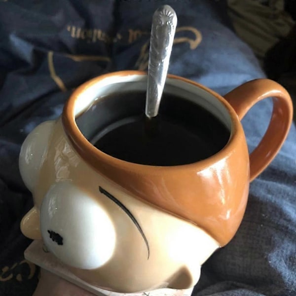 400ml 500ml Rick and Morti Muggar Keramisk Mugg Kaffe Mjölk Kopp Kontorsmugg Keramiskt Vatten Stor Kapacitet 3D Hem Kök Dryckesartiklar Hög Kvalitet Morty(300-400ml) 400ml-500ml