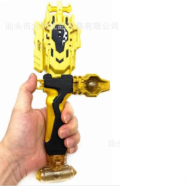 8 st Gyllene Beyblade Set Gyro Burst Med Launcher Portabel Förvaringslåda Barn Present Topp(FMY)