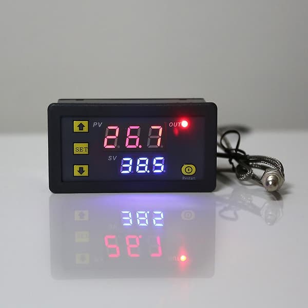 Digital Temperaturkontroller -60~500 K-typ M6 Sond Termoelement Sensor