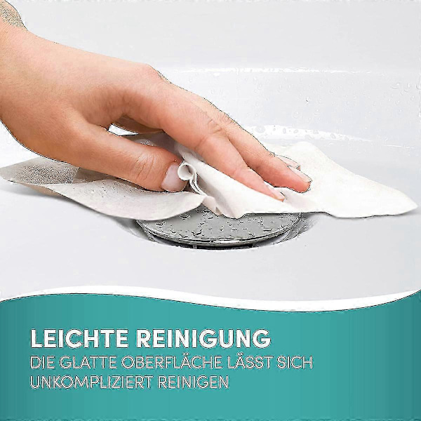 Universell Badekarplugg - Dobbel Forsegling Rustsikker Badekarplugg - Krom Standard Badekarplugg