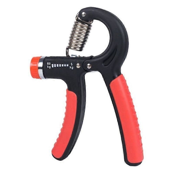 Handgrepp och Underarmsförstärkare Träningskit - 2-pack, Justerbart Handgrepp, Fingerövningsredskap, Fingersträckare, Träningsring och Stressboll (B