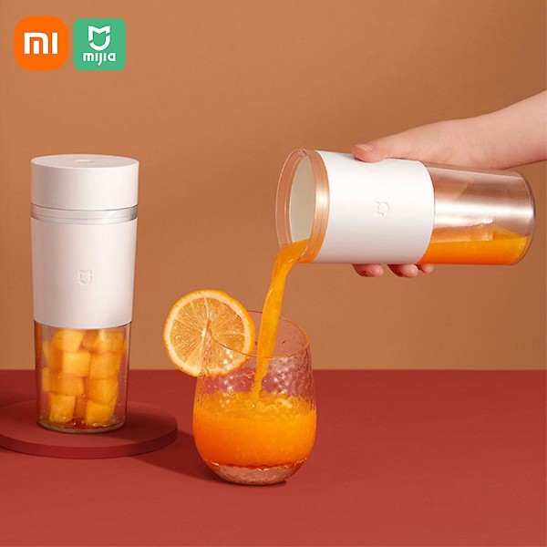 MIJIA Portabel Blender Personlig Storlek USB 2600mAh Uppladdningsbar Fruktmixer 300ml Smoothie