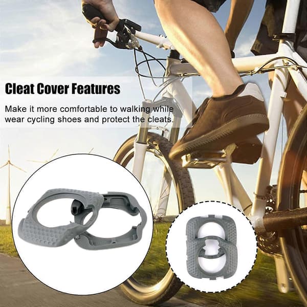 Sorte Walkable Cleat Beskyttere/Beskyttelse Passer til wahoo Light