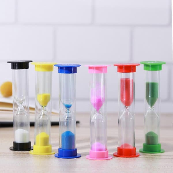 Timere Børn Sandglas Timer Sand Timer Timeglas Sandur 5 Minutter Timeglas Timer 1 Minut
