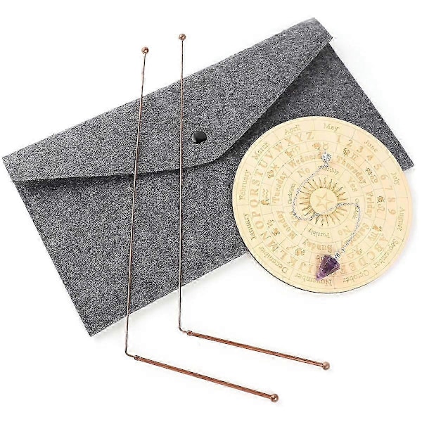Kopparspöken för andlig och spådom, pendelbräda, matta, kit för att hitta vatten, energihealing As Shown