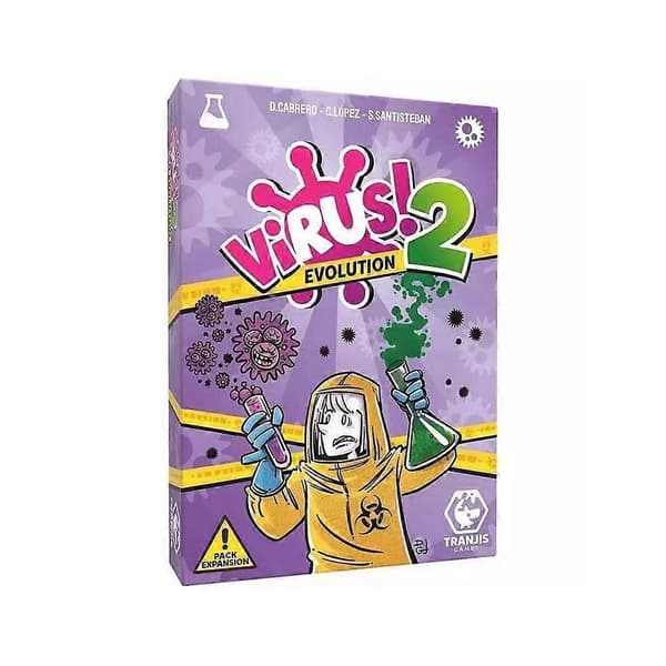 Tranjis Games - VIRUS! 2 Evolution (Udvidelse) - Kortspil, 8 til 99 år (TRG-12evo)