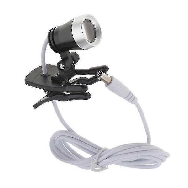 Clip Clamp LED Pannlampa för Binokulära Luppar Glasögon
