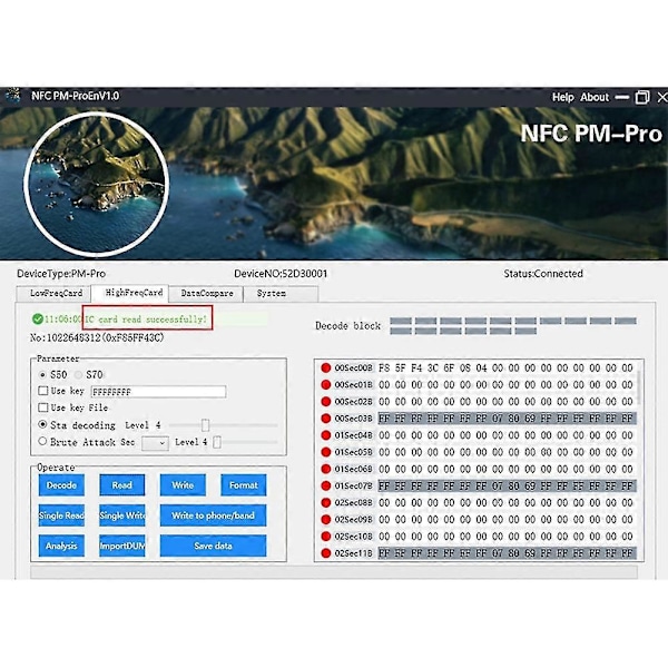 Ny Pm-pro Rfid Ic/id Kopieringsmaskin Duplicator Fob Nfc Läsare Skrivare Krypterad Programmerare Usb Uid Kopiera Ca (FMY)