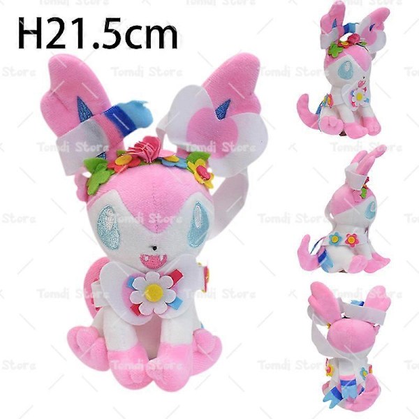 Pikachu Plyschleksak Sylveon