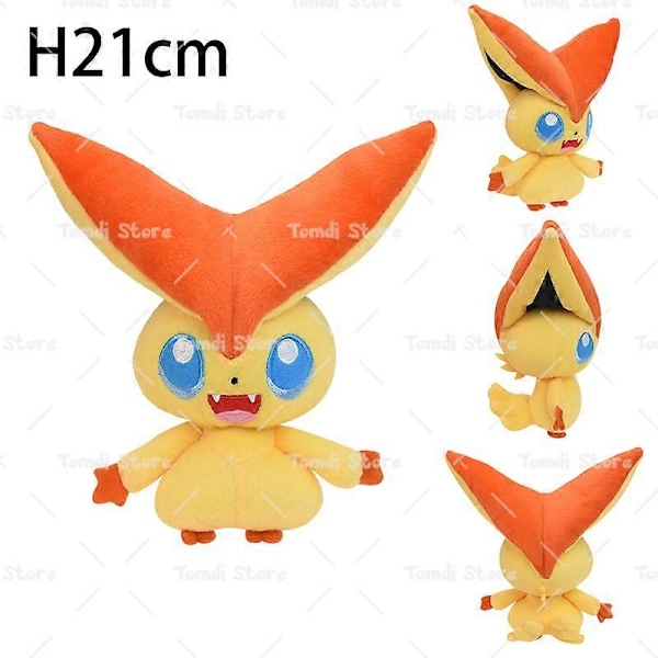 Pikachu Plyschleksak Victini