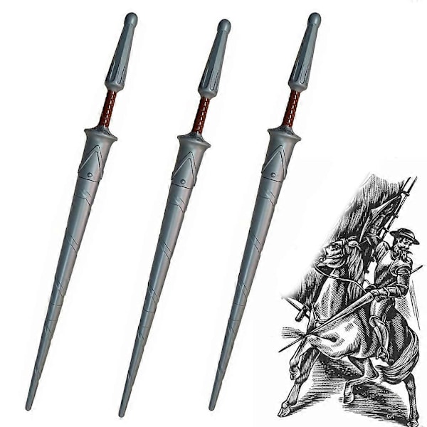 Don Quijote Spjut Medeltida Spartansk Riddare Spjut Vapen Leksak Halloween Cosplay