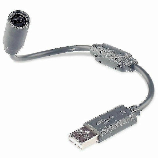 USB Breakaway Dongle Kabel Sladd Adapter Kompatibel Xbox 360 PC Trådbunden Handkontroll (FMY)