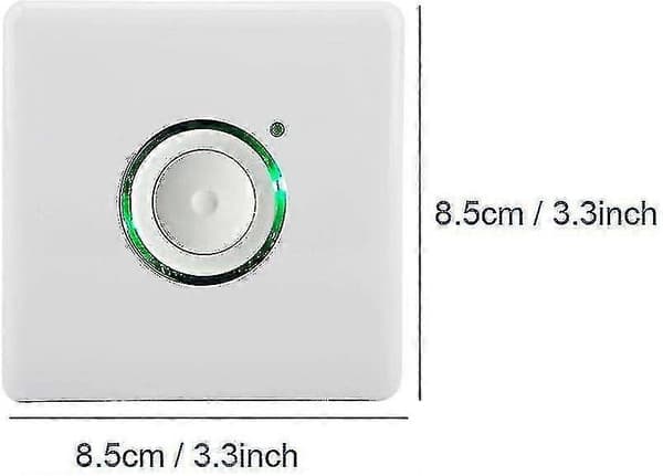 Väggtimer, AC110-250V Utomhus LED Touch Fördröjningstimer Switch 16 Nivåer Fördröjningsinställningar Digital Nedräkningstimer Interrup