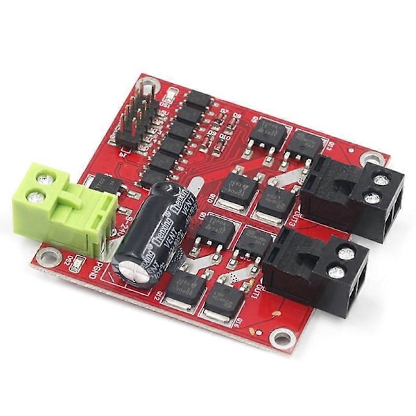 12V 24V 7A 160W Dubbel DC Motor Drivmodul H-brygga L298 Kontrollsignal
