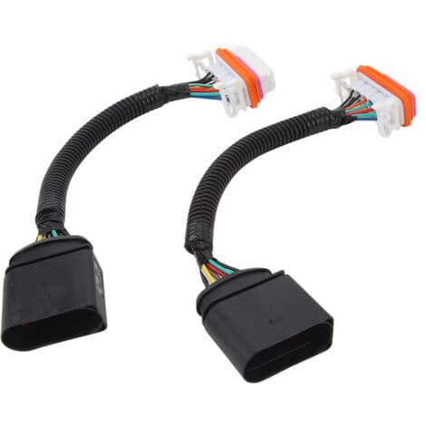 2 st Kablageadapter för strålkastare 7L6 971 071 A Hid Bilstrålkastarkontakt