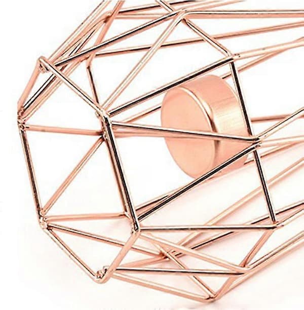 Metall Lysestaker Geometriske Lysestaker Lyslykt Borddekning
