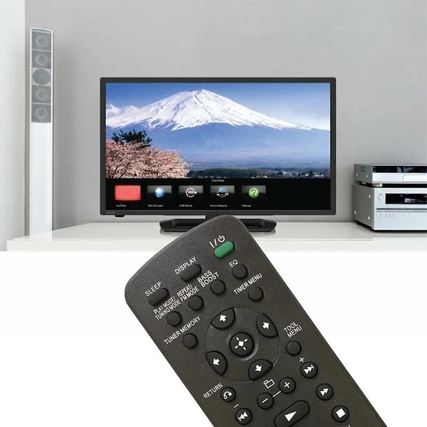 Fjernbetjening til Sony Audio System Højttaler Controller Erstatning Rm-amu137