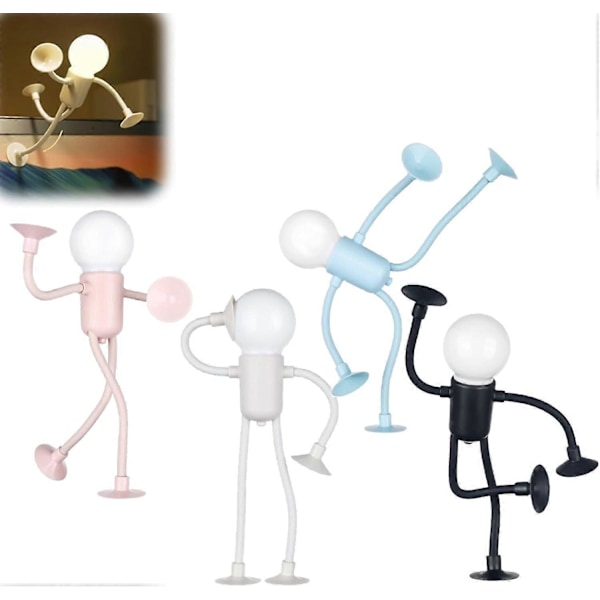 Formbar Rolig Sportman Nattlampa, Nyaste DIY Form Nattlampor all 4 pcs