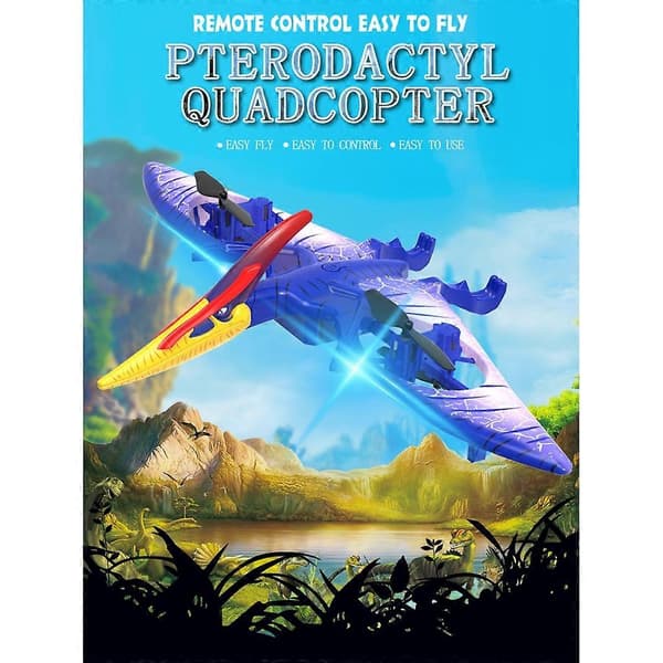 Fjernkontroll Pterosaur Modell Fly Leke Barn Fly Leke Bursdagsgave