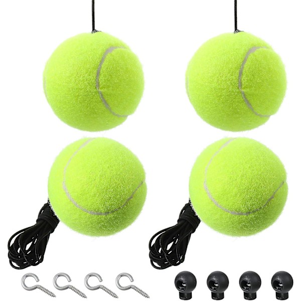 4 Set Garage Parkeringshjälp Boll Parkeringsguide System, Inkluderar 4 Indragbara Bollar Med Rep, 4 Justerbara Klämmor Och 4 Skruvkrokar Fordon (12)