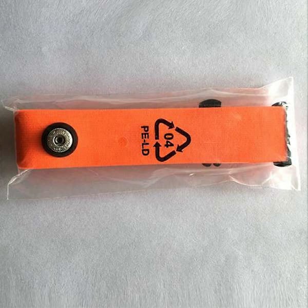 2 st Elastiska Pulsband Bröstbälte för Geonaute Polar H7 -Wahoo -Garmin -Magene Bryton (Grå)