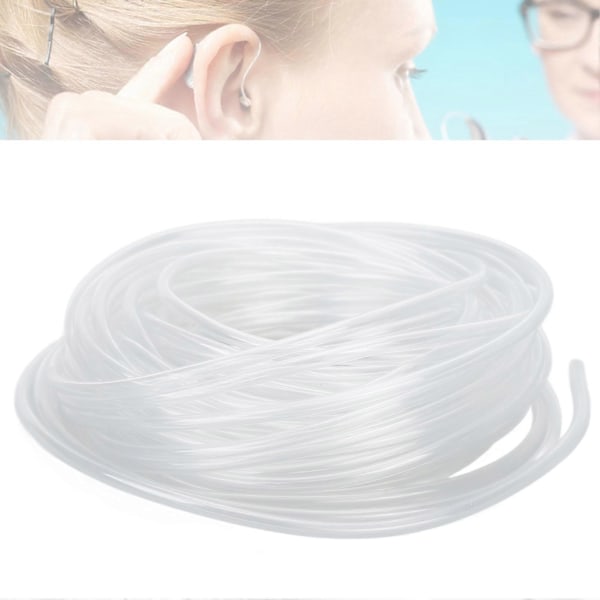 10 m Långt Öronmussling Hörselapparatsslang Universal Transparent PVC Hörselapparatsslang (FMY)