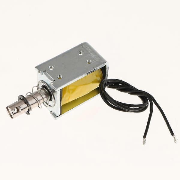 DC med Push Pull Solenoid Bultlås Automatiskt ZYE1-0837Z 12V