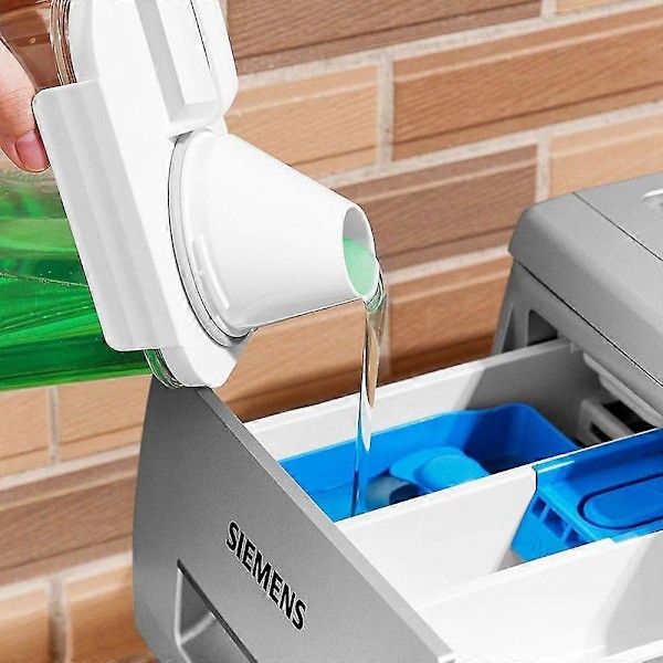 Lufttät Tvättsåpapulverbehållare Pulverförvaringslåda Klar Tvättsåpa 2300ML