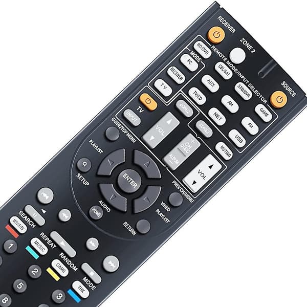 RC801M Erstatningsfjernkontroll Passer for Surround Receiver HT-R690 TX-NR509