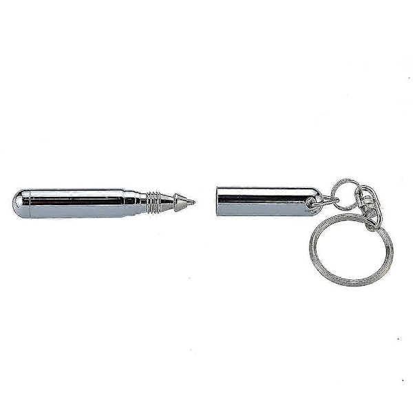 Mini Metallisk Nyckelring Teleskopisk Penna Nyckelring Teleskopisk Penna Verktyg 2ml