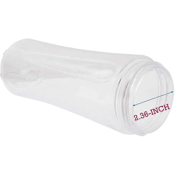 Ersättningsflaska för Smoothie Blender, 20oz Sportflaska med Lock för Oster BLSTPB BLSTP2 Modeller, Smoothie Blender eller Mugg 1pc