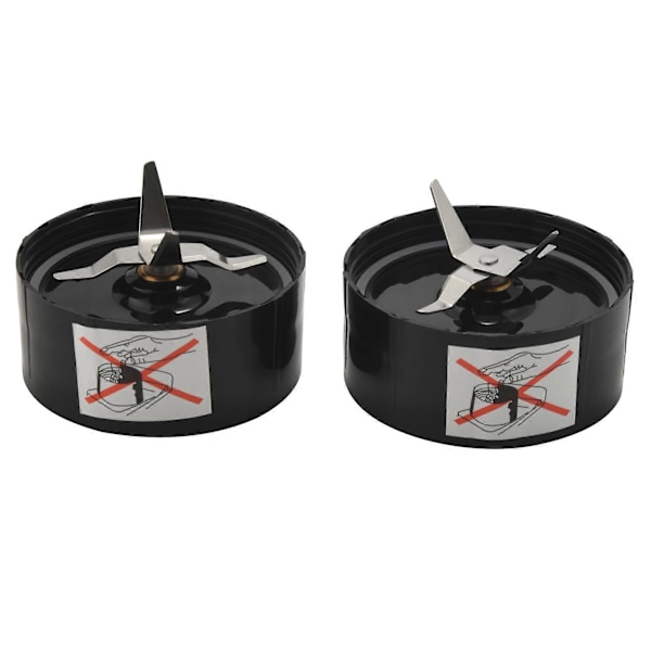 2-pack, Bladersättningsdel Kompatibel med Original Magic 250 W Blender Matberedare, Juic