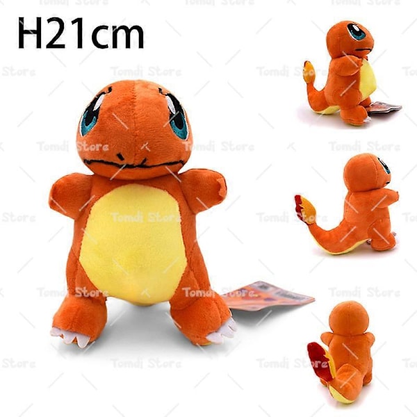Pikachu Plyschleksak Charmander