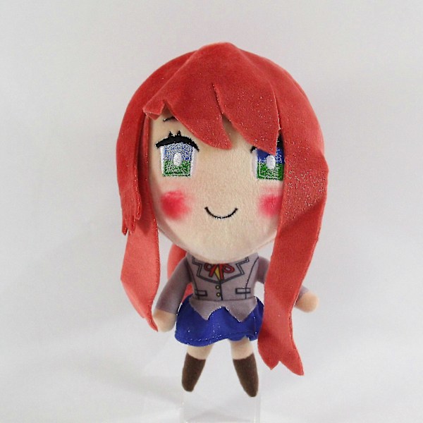 Doki Doki Literature Club Plyschleksaker Anime Cosplay Monika Natsuki Sayori Yuri Dockor 20cm 4