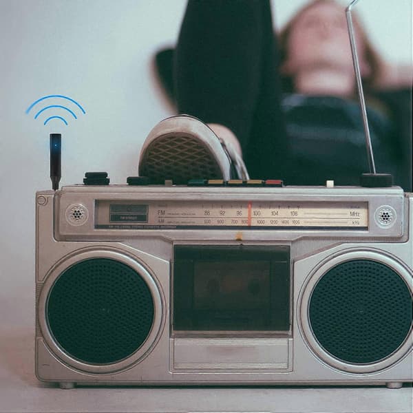 Bluetooth Adapter, 5.0 Lydmottaker til Hodetelefonforsterker, Lydboks, Rca Bil Håndsfritt Anrop, La