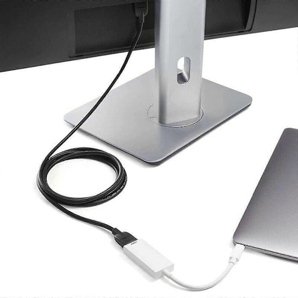 Thunderbolt 3 till Thunderbolt 2 Adapter - USB Typ C Kabel för MacBook Air och Pro