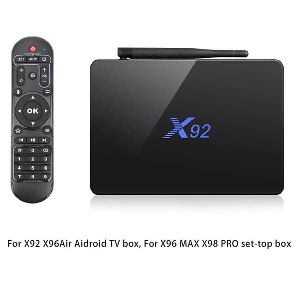 X96max Fjernkontroll, for X92 X96air Aidroid TV-boks Infrarød Fjernkontroll for Max Pro Dekoder