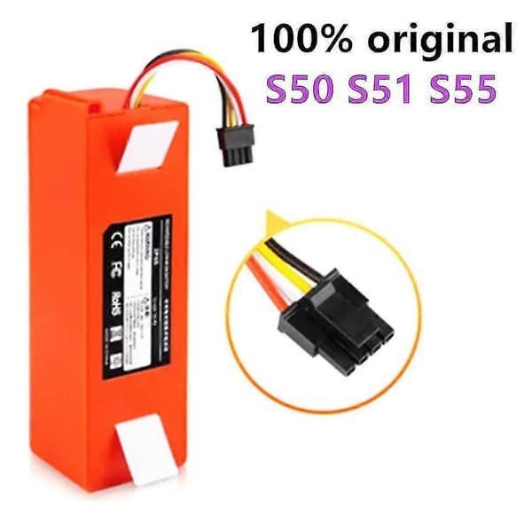 Laderbart batteri for Xiaomi Robot Roborock robotstøvsuger -1-