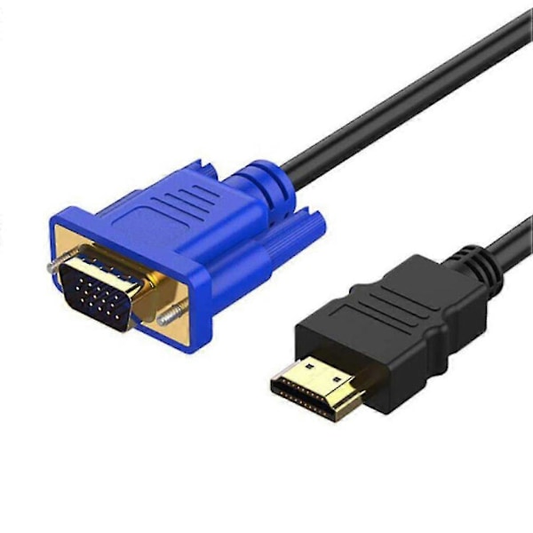 HDMI till VGA-kabel HDMI till VGA 1,8m HD HDTV till värdvideoförbindelsekabel